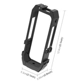 Marco de carcasa de jaula protectora PULUZ con soportes para zapata fría y adaptador de trípode plegable magnético para Insta360 ONE X2, jaula para Insta360 ONE X2